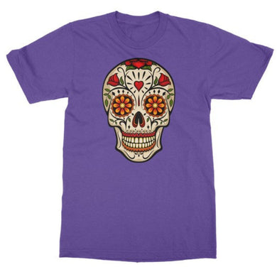Colorful Skull - Purple