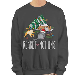 Regret Nothing - Charcoal Sweatshirt