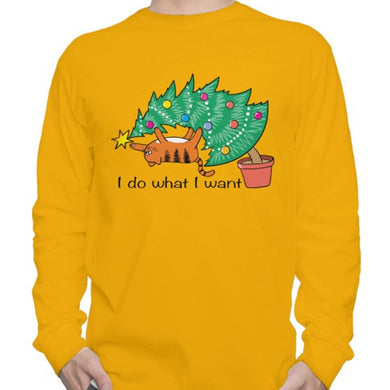 Do What I Want - Gold Long Sleeve